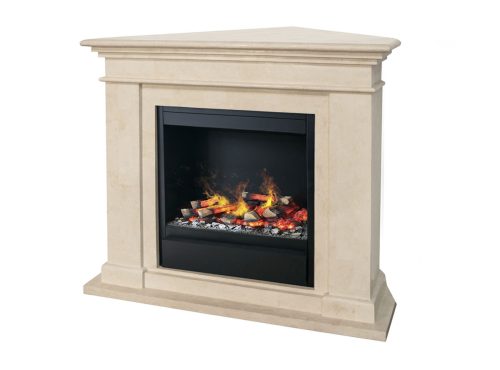 Kotni električni kamin Kos Corner s Albany
