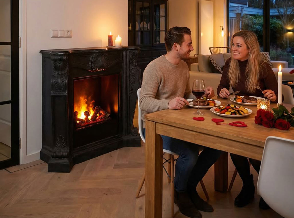 Električni kamin Louis