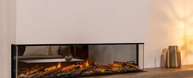 Vgradni električni kamin