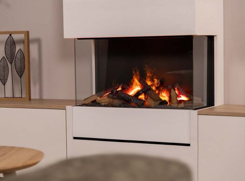 Vgradni električni kamin na vodno paro 3 Step