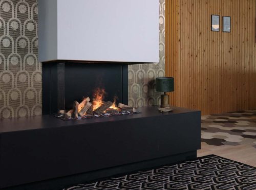 Vgradni električni kamin eMatrix 800